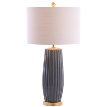 Roman 28.5" Ceramic LED Table Lamp - JONATHAN Y